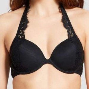 Gillian & O’Malley Lace Halter Bra